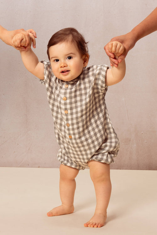 Mono Bebecito Vichy Verdigris