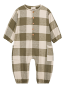 Combinaison Big Papi Flanelle Vichy Kaki