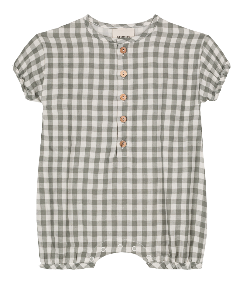 Mono Bebecito Vichy Verdigris