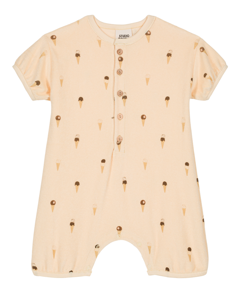 Mono Bebecito Terry Helado Vainilla