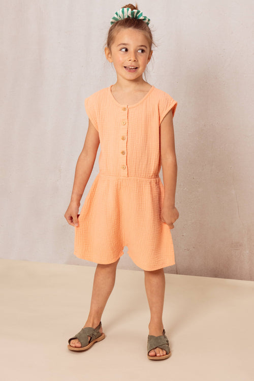Loulou Peach Playsuit