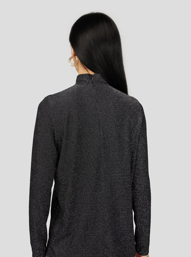 Haut En Tricot Constellation Argent