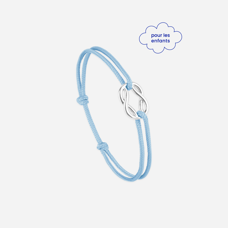 Bracelet Côme - Bleu Ciel