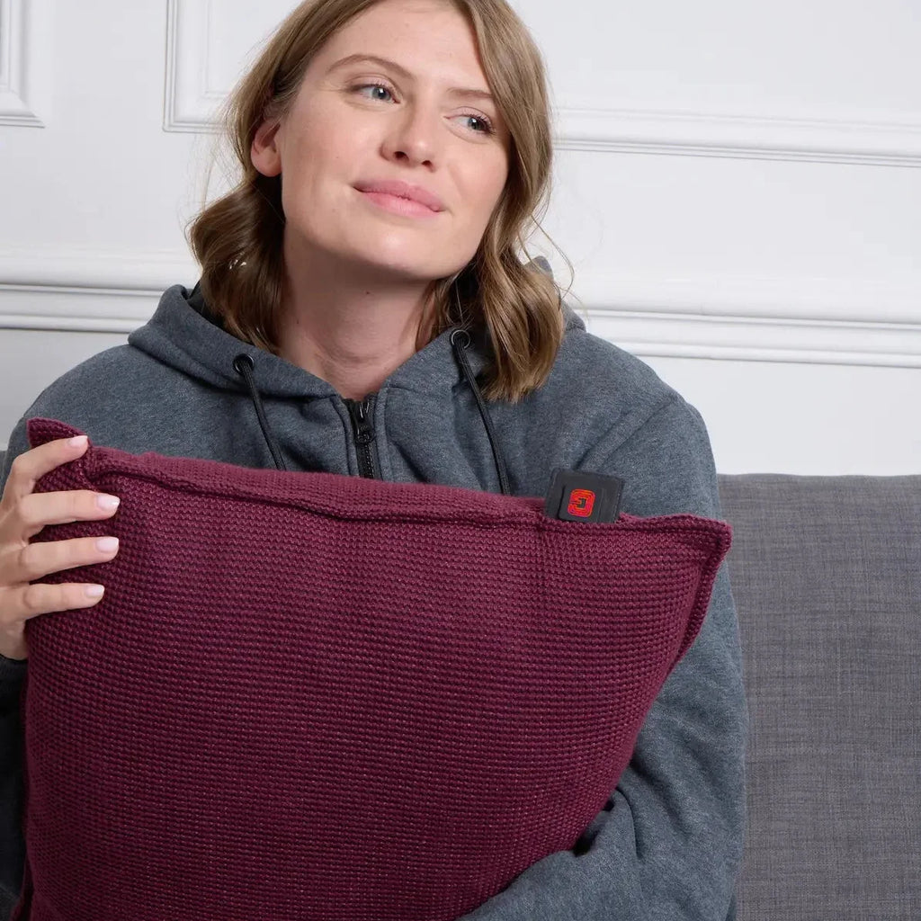 Coussin Chauffant Bordeaux