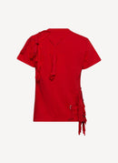 Conner Ives - Tee Shirt - Red - Femme