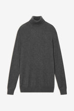 Pull Col Roulé - Connor - Anthracite Chiné