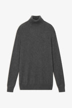 Roll-Neck Jumper - Connor - Heathered Anthracite