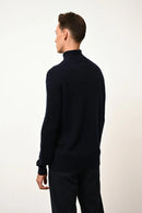 Pull Col Roulé - Connor - Navy