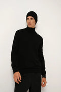 Roll-Neck Jumper - Connor - Black