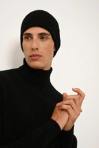 Roll-Neck Jumper - Connor - Black