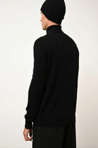 Roll-Neck Jumper - Connor - Black