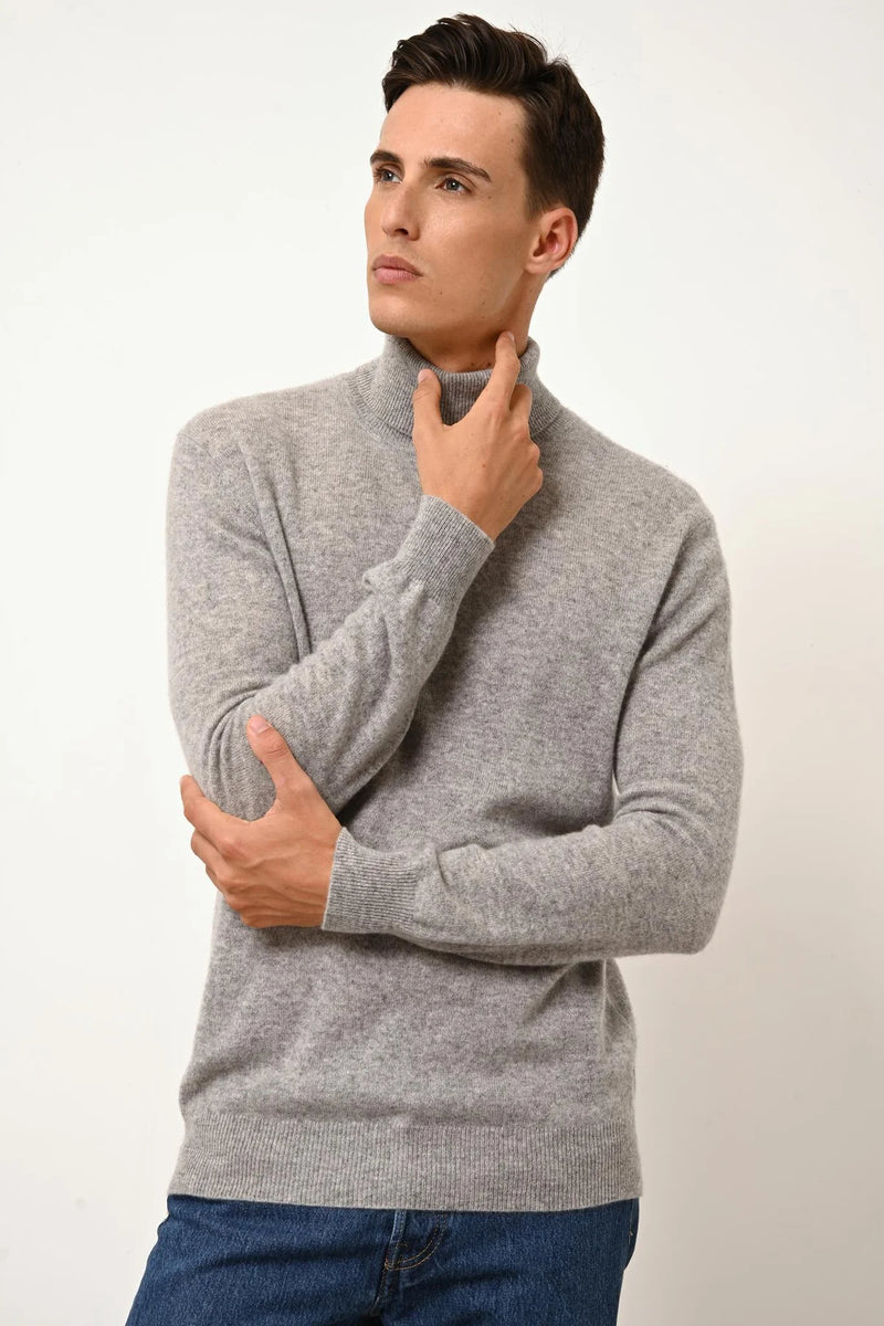 Pull Col Roulé - Connor - Nuage Chiné