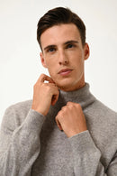 Pull Col Roulé - Connor - Nuage Chiné