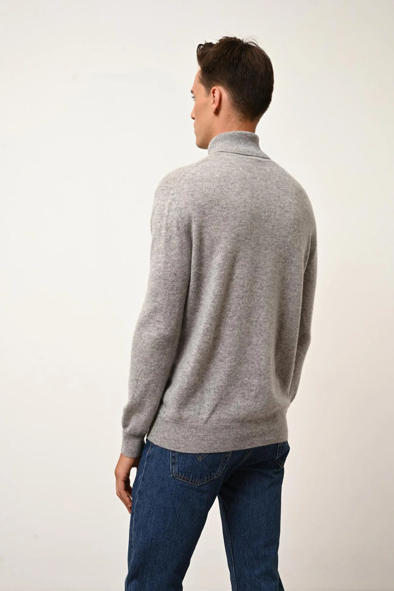 Pull Col Roulé - Connor - Nuage Chiné