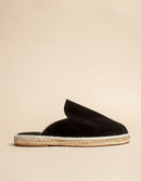 Espadrilles Copenhague - Cuir Noir - Femme