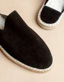 Espadrilles Copenhague - Cuir Noir - Homme