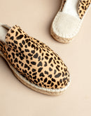 Copenhagen Espadrilles - Leopard Leather - Women's