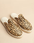 Copenhagen Espadrilles - Leopard Leather - Women's