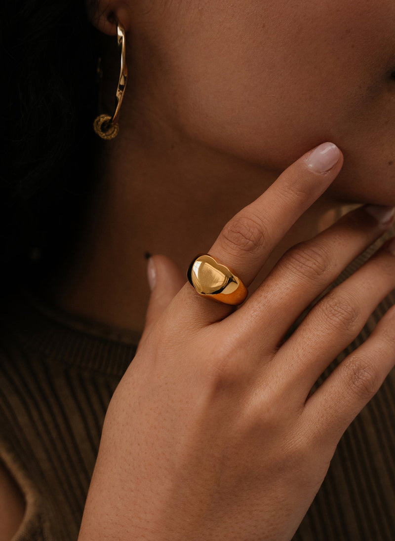 Bague Large Coral