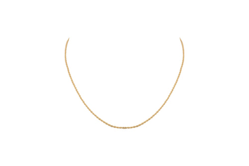 Collier 40 Corde Doré