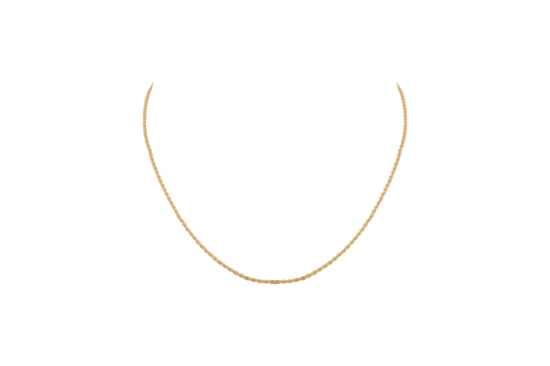 Collier 40 Corde Doré