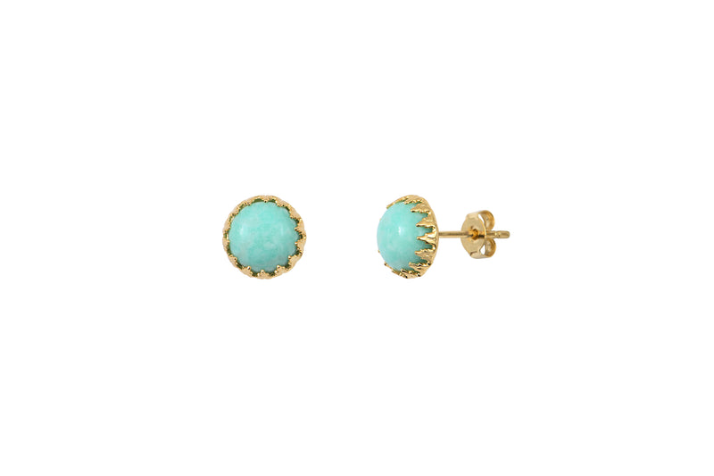 Boucles D'Oreilles Cordelia Amazonite
