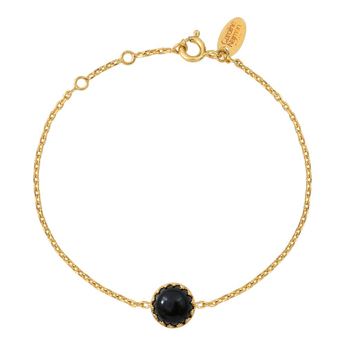 Bracelet Doré Cordelia Onyx