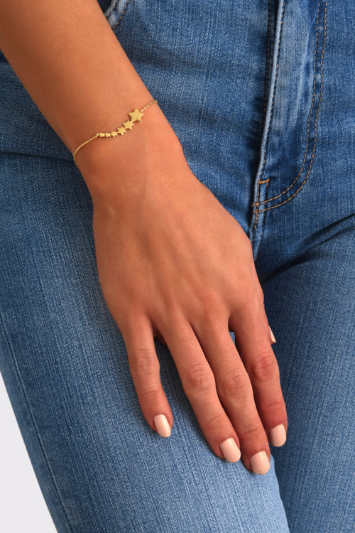 Bracelet Dore Cosmos