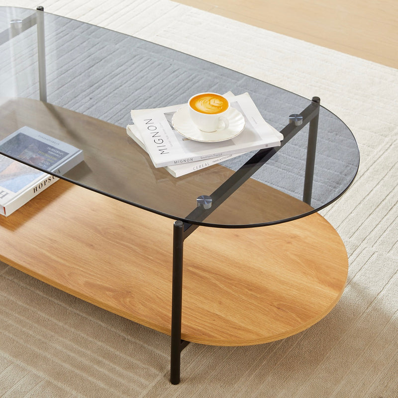 Table Basse - Costa - Effet Chêne