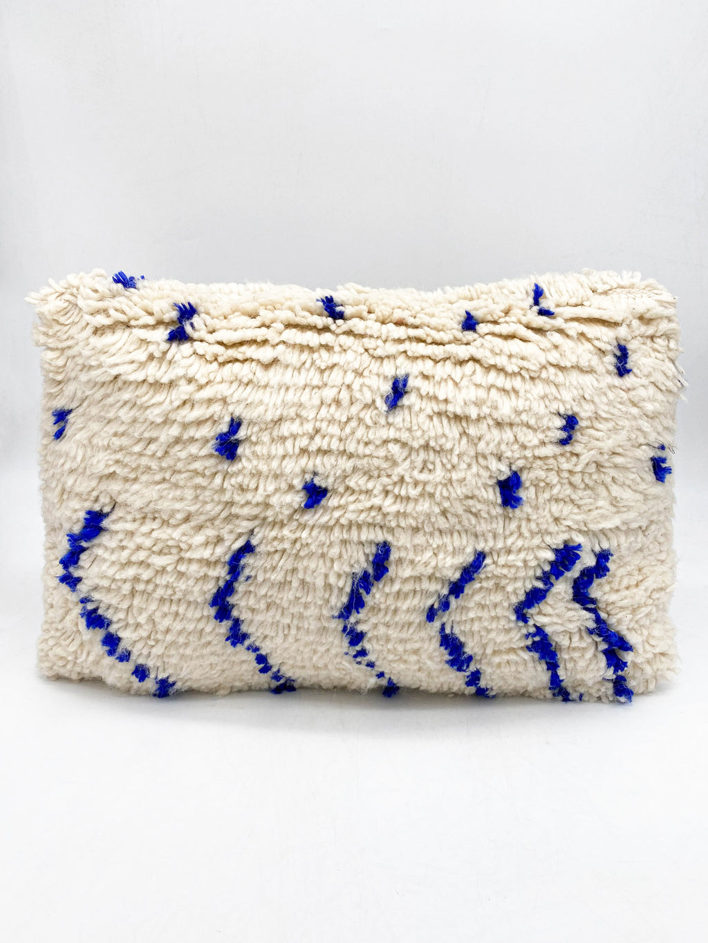 Housse De Coussin Berbère Marocain Bleu Majorelle
