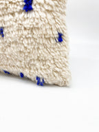 Moroccan Berber Cushion Cover in Majorelle Blue