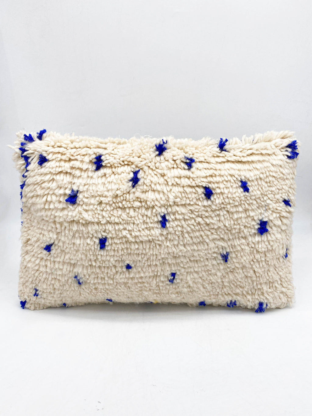 Moroccan Berber Cushion Cover in Majorelle Blue