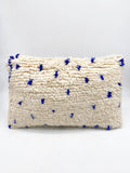Moroccan Berber Cushion Cover in Majorelle Blue