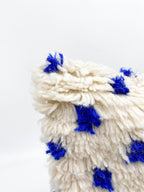 Funda de cojín bereber marroquí - azul Majorelle