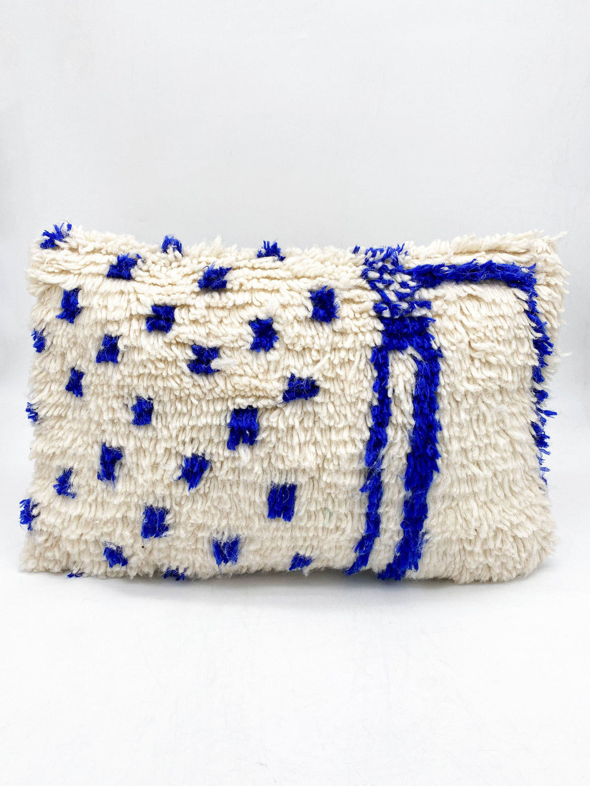 Funda de cojín bereber marroquí - azul Majorelle