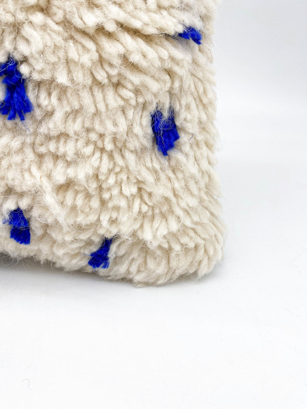 Housse De Coussin Berbère Marocain Bleu Majorelle