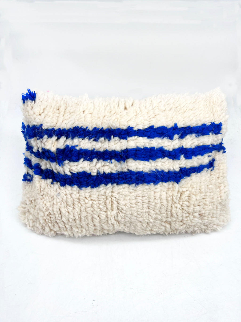 Moroccan Berber Cushion Cover in Majorelle Blue