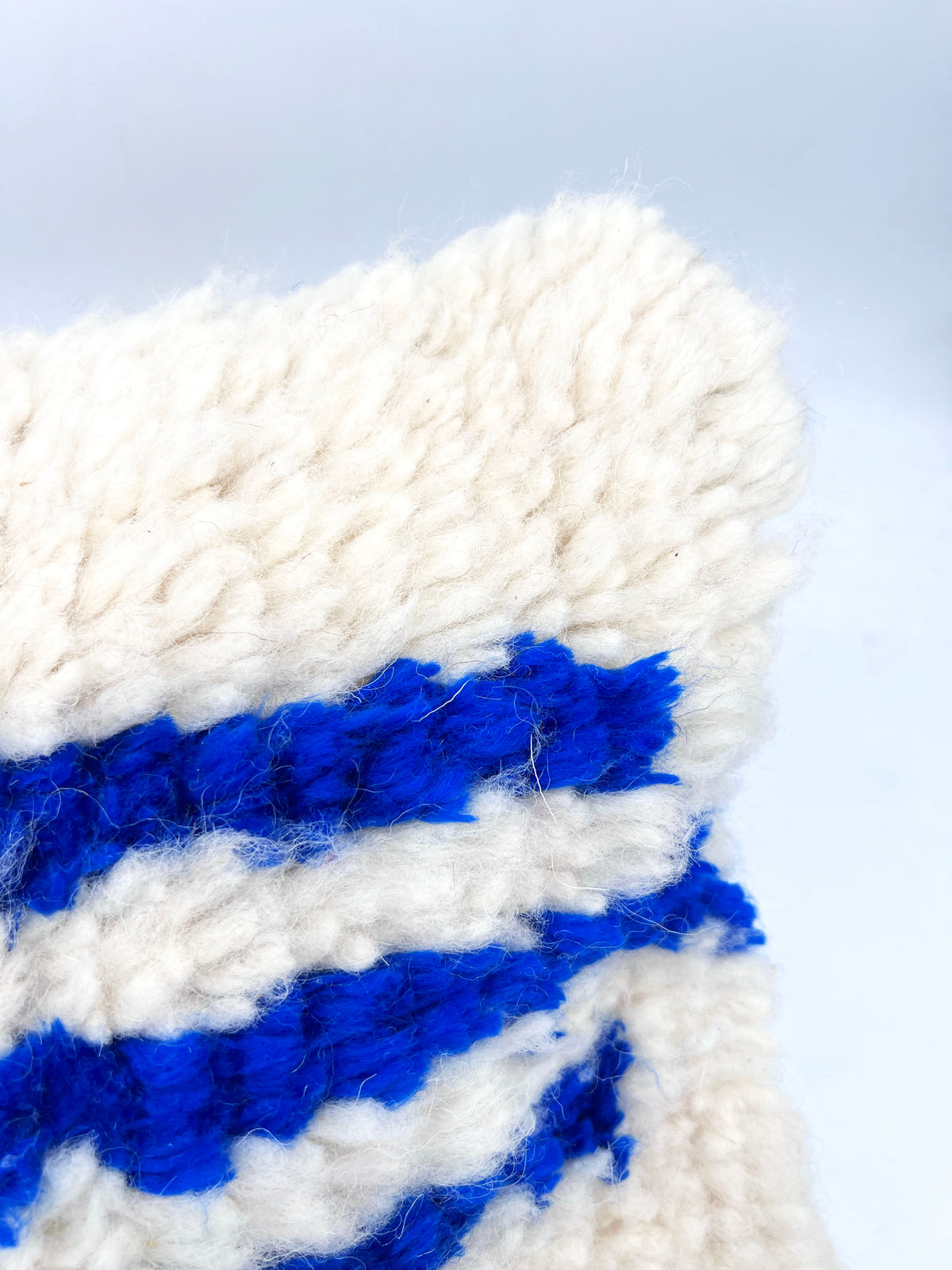 Moroccan Berber Cushion Cover in Majorelle Blue
