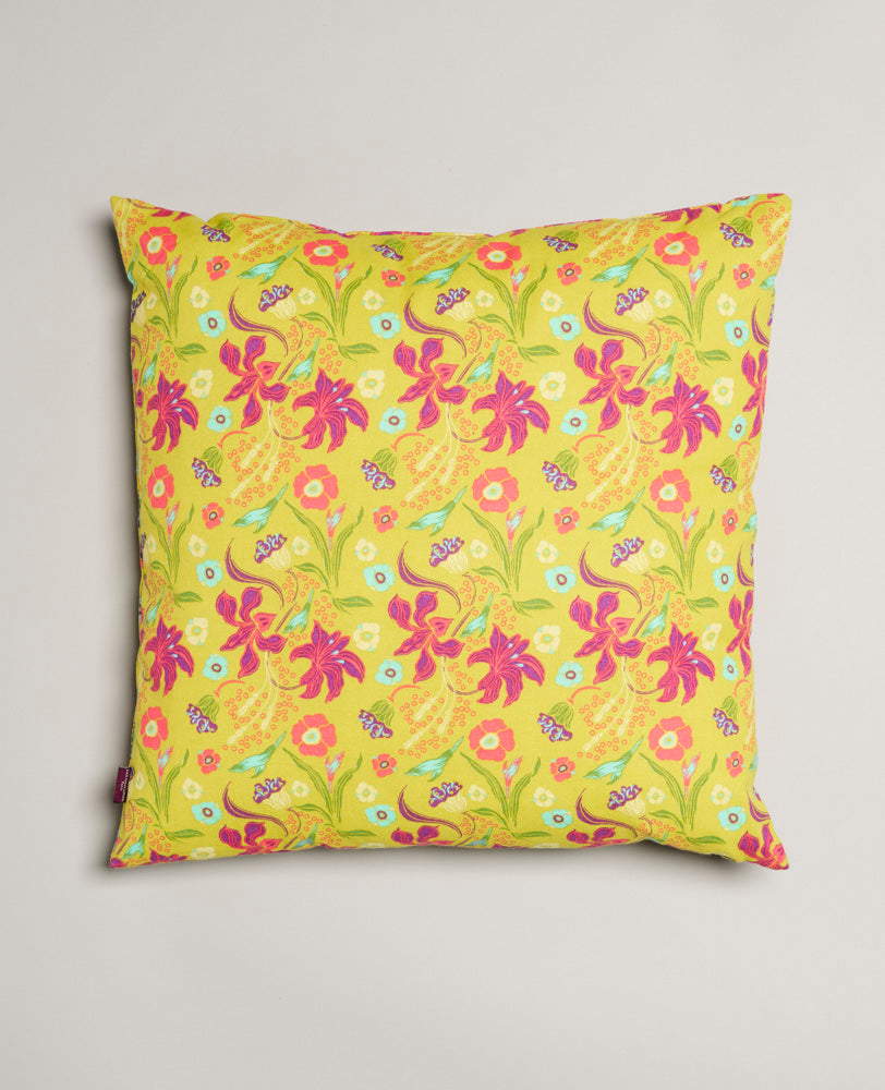 Square Cushion - Iris gold