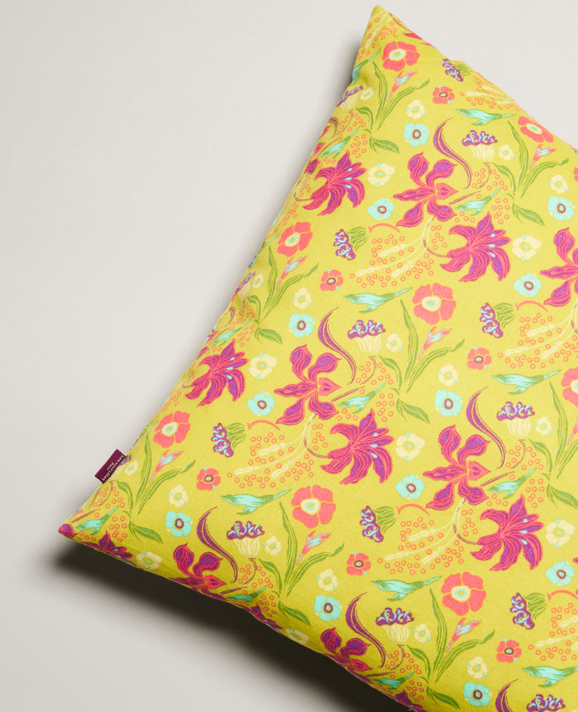 Square Cushion - Iris gold
