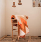 Soft Wool Throw - Couchette - Zigzag