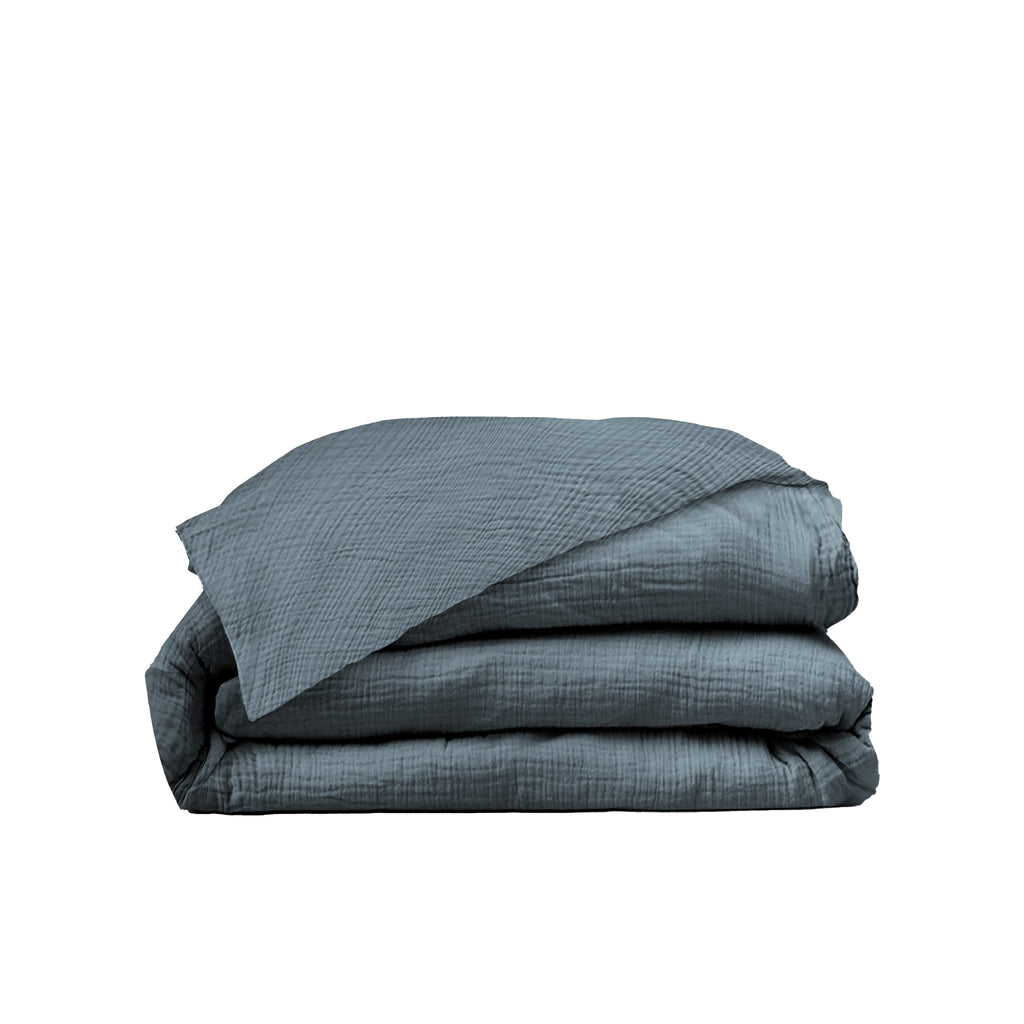 Housse de couette Gaze de coton - 4 coloris au choix