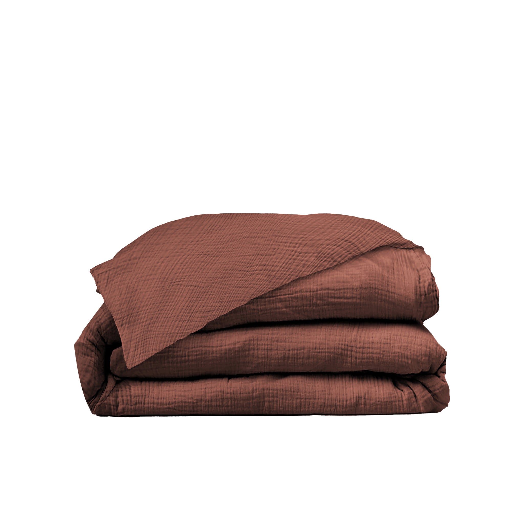 Housse de couette Gaze de coton - 4 coloris au choix