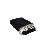 Soft Wool Throw - Couffin - Black