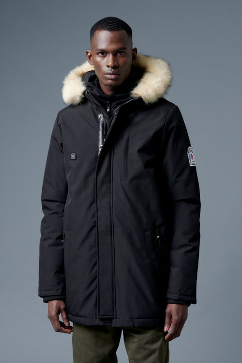 Parka Chauffante Courchevel Heat - Noir - Homme