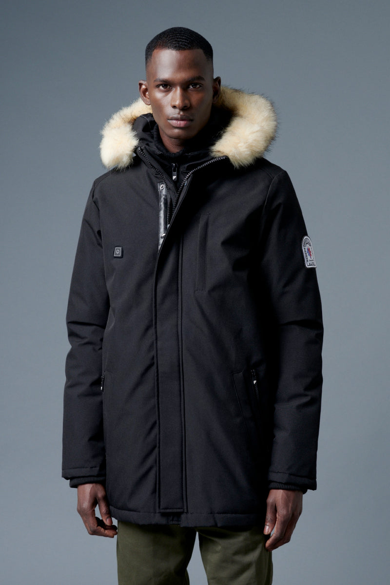 Parka Chauffante Courchevel Heat - Noir - Homme