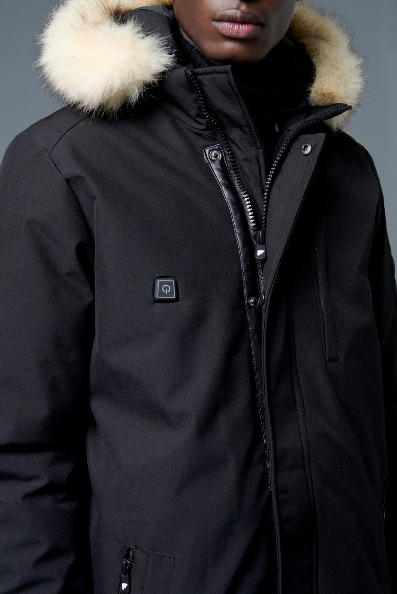 Parka Chauffante Courchevel Heat - Noir - Homme