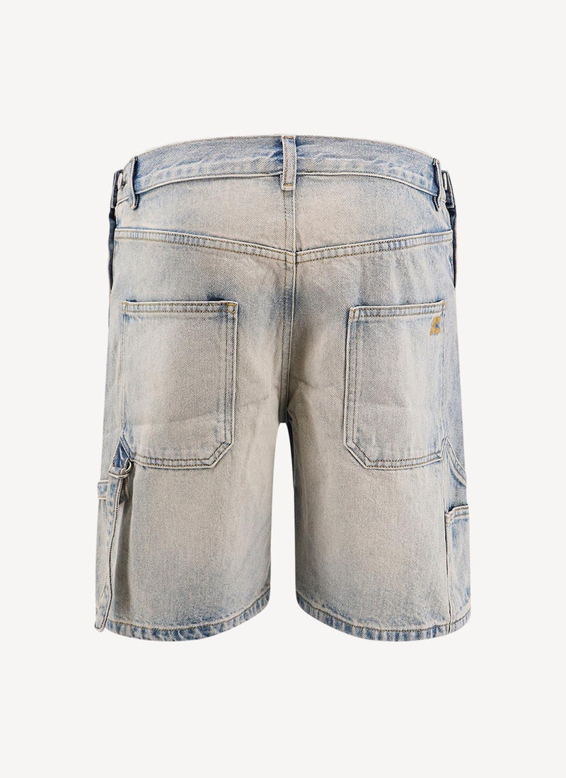 Courreges - Short - Light Blue - Homme