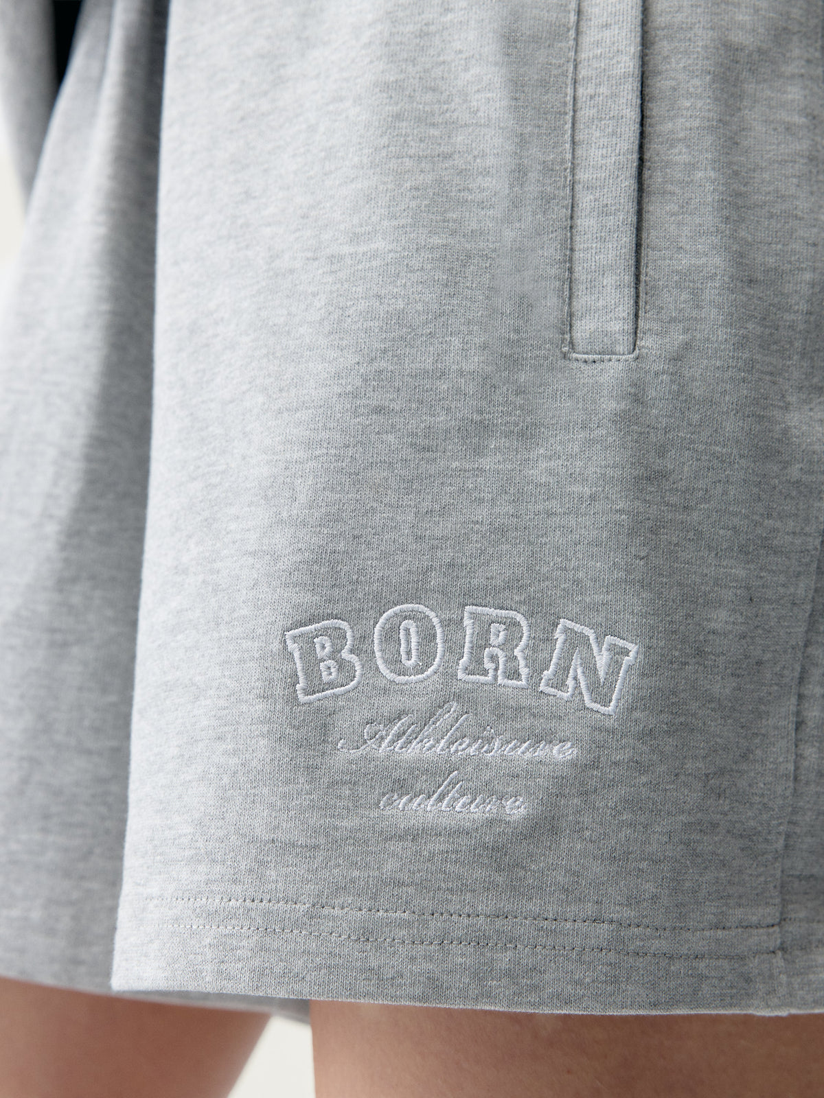Short Shorts - Heather Grey - Women