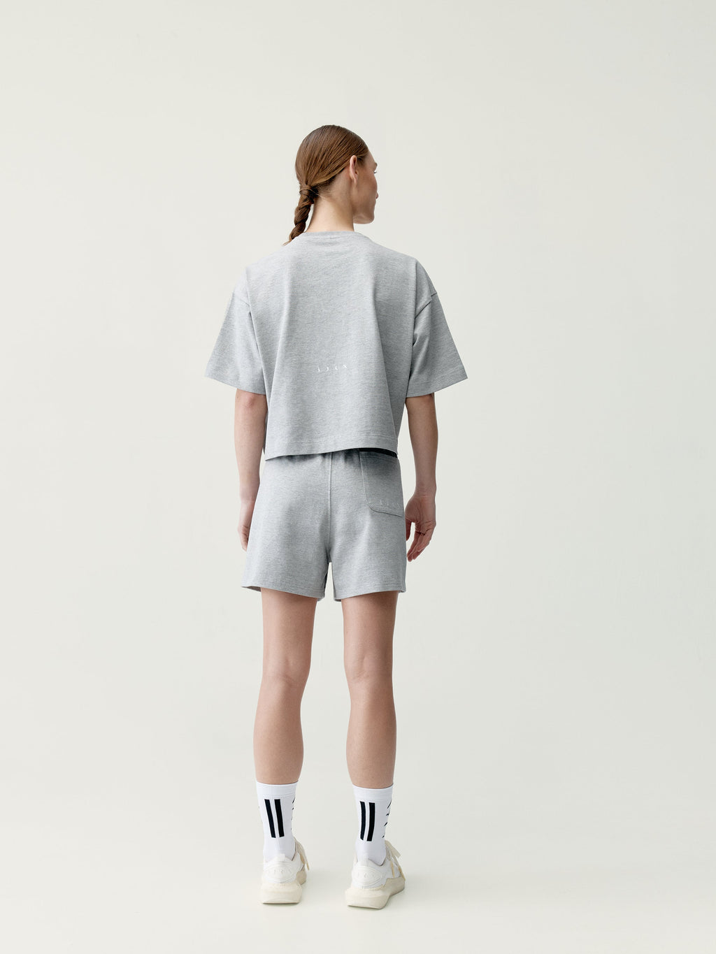 Short Shorts - Heather Grey - Women